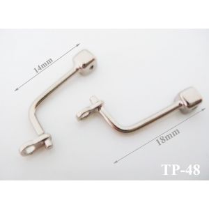 nose pad arm for plastic wood aluminum eyeglass frame,installed by screw on 14mm,15mm,17mm,18mm,19mm,21mm