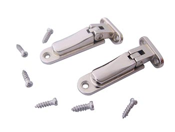 clamping screwing on spring hinge for wood bamboo frames TSH-59-A