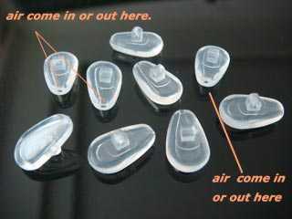 air active chamber nose pads