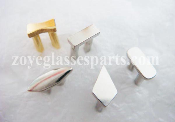 decorative pins shields for sunglasses frames